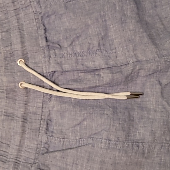 Athleta Cabo Wide Leg Linen Pants in Light Blue - 18 - Picture 6 of 9